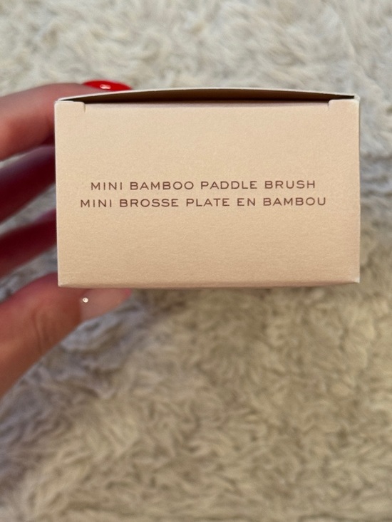 Emi Jay Mini Bamboo Paddle Brush - Toasted Sugar (BNIB) - Picture 3 of 3